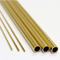 Micro Brass tube for making hole with beautiful surface made in Japan