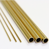 Micro and Reliable Exceptional precision brass pipe for EDM with smooth surface made in Japan